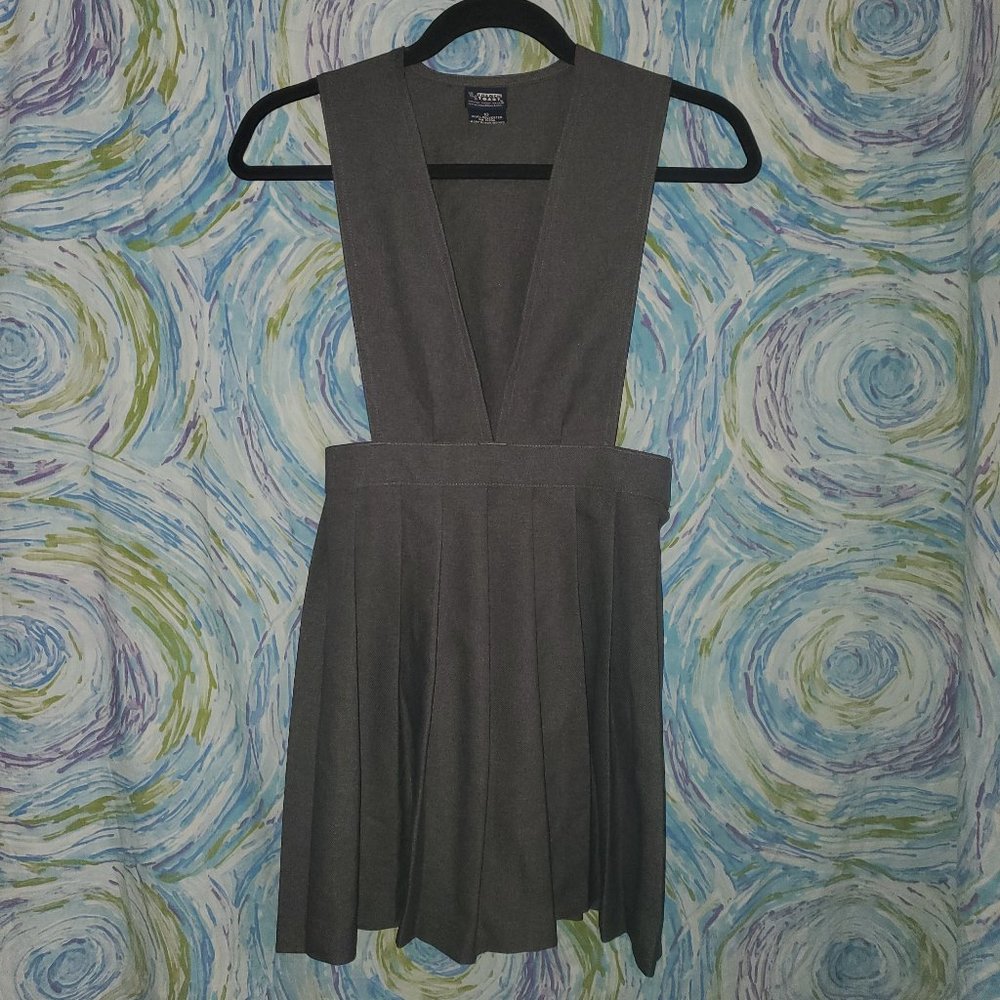 Pleated Grey French Toast School Uniform Jumper